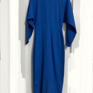 Zara Royal Blue Maxi Dress NWOT